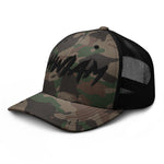 HWIAM Camouflage trucker hat