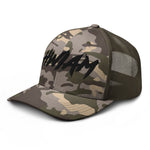 HWIAM Camouflage trucker hat