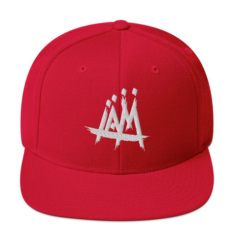 IAM Red Snapback Hat