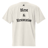 Rest & Restoration Oversized Faded Premium T-Shirt