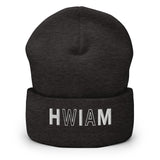 HWIAM Cuffed Beanie