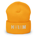 HWIAM Cuffed Beanie